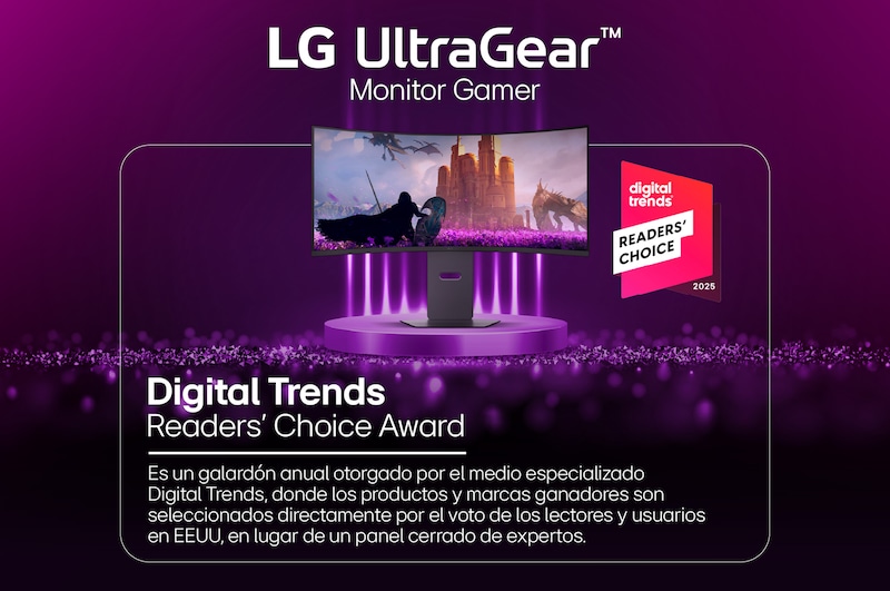 Vista frontal Monitor LG UltraGear - 34G600A -B